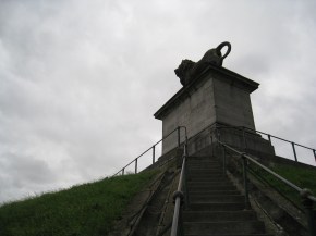 The Lion Hill at the Battle of Waterloo