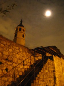 Kalemegdan at night